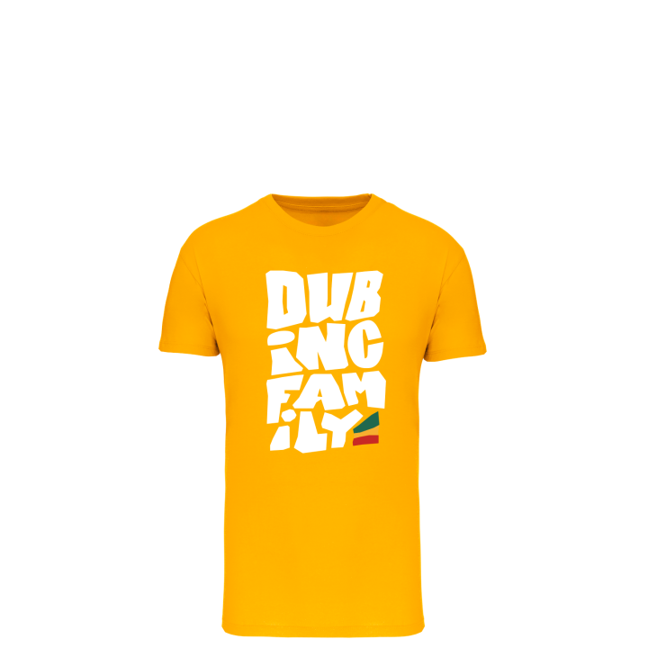 T-shirt kids_"Block" Yellow