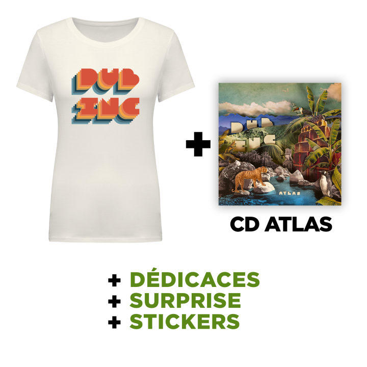 Pack Atlas Album _+3D women T-shirt