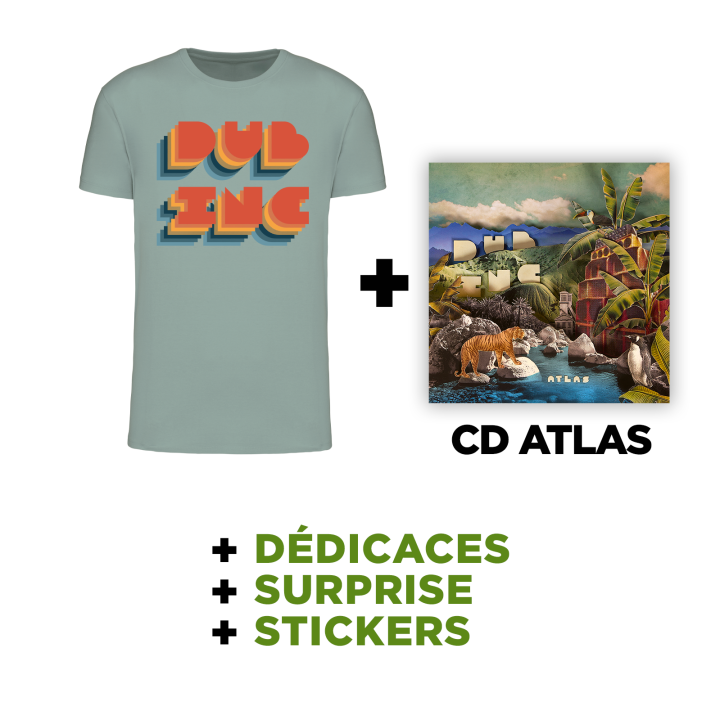 Pack Album Atlas _+T-Shirt 3D