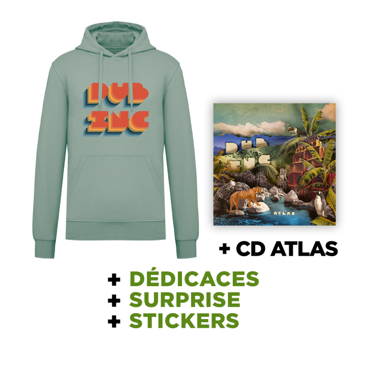 Pack Atlas Album _+3D Hoodie
