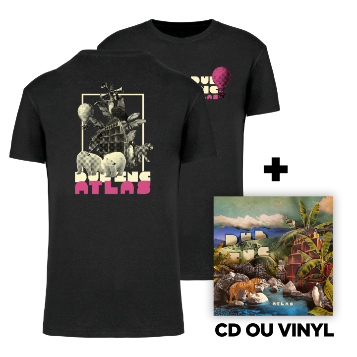 Pack Album Atlas _+T-Shirt Atlas