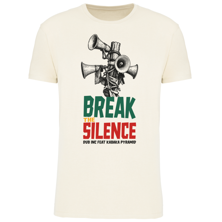 T-shirt homme_"Break the Silence" Série Limitée