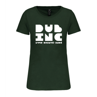 T-shirt femme_"Classique" Vert forêt