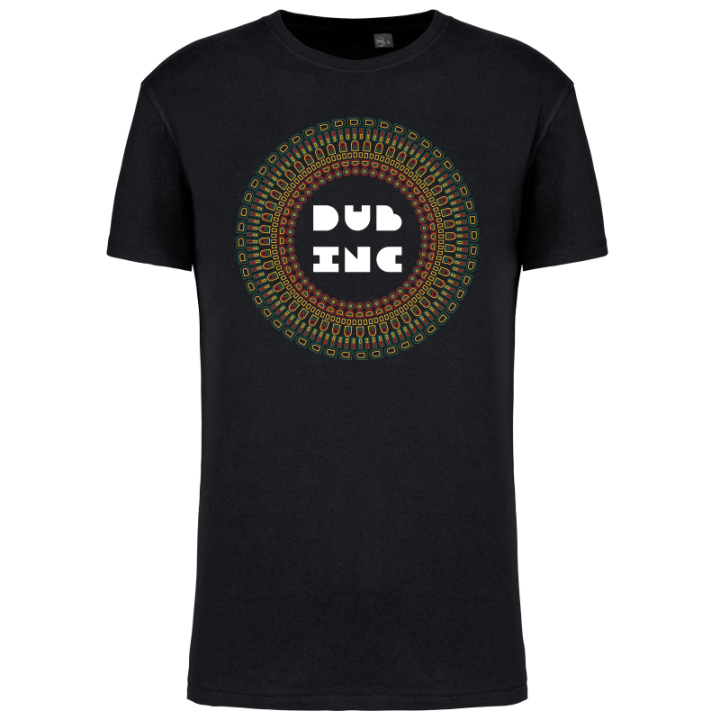 T-shirt homme_"Mandala" Noir