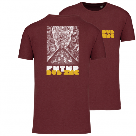 T-shirt Men_"Futur" Burgundy